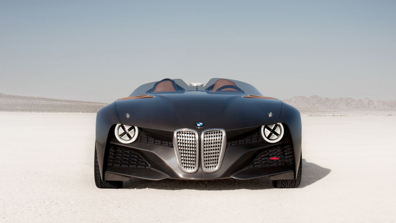 Illustration for article titled BMW 328 Hommage Concept: Retro, Sexy, Cool